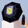 Ombrello Tascabile Pieghevole Mini 5 Pieghe Aston Villa Football Compatto Leggero Anti UV Protezione Pioggia Sole Ombrello Portatile da Viaggio