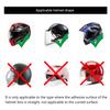 Universal Waterproof Motorbike Helmet Visor Film Nano Coating Antirain Antifog Insert Lens Sticker Shield Safety Driving