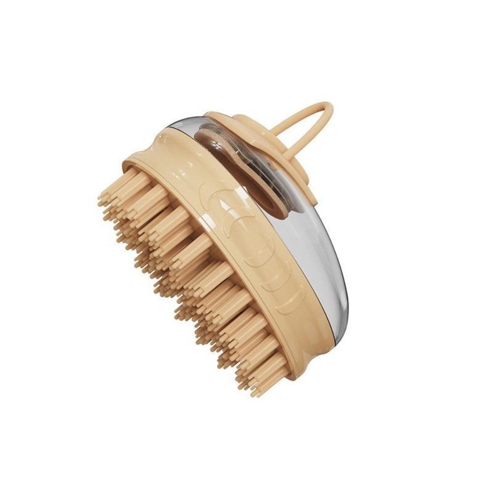 Soothing Massage Pet Shower Comb Soft Silicone Bristles Dog Bath Brush  Grooming Long Short Haired