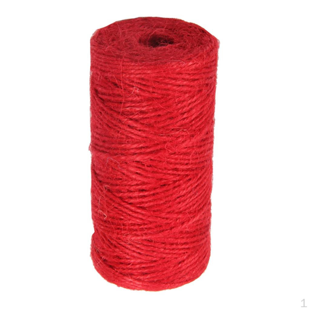 Jüt İp 2mm Halat Paketleme Malzemeleri Sarma İpi el sanatları ev ve bahçe Dekorasyonları