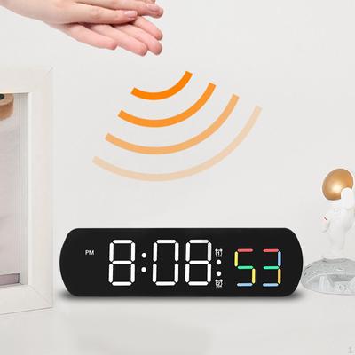 Stolní hodiny, Elektronický LED displej Tiché digitální nástěnné pro