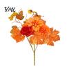 Realistic Faux Flowers for Modern Home Artificial Fall Flowers, Silk Flower Arrangement, Bouquet Decorative Greenery Living Room Decor Wedding