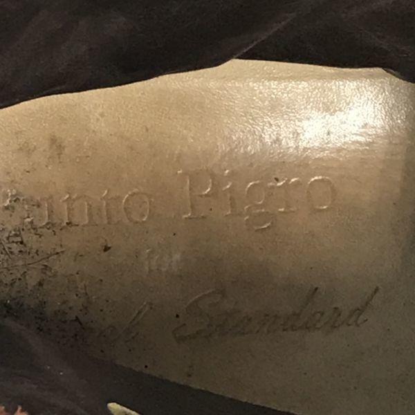 Punto Pigro Crepe Sole Leather Suede Boots 41 25.5-26.0 Brown Desert Boots Shoes