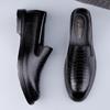 Fashion Luxury Brand Mens Casual Flats Business Dress Loafers Genuine Leather Men Driving Shoes Mocasines New Male Slip-On Walking Shoes