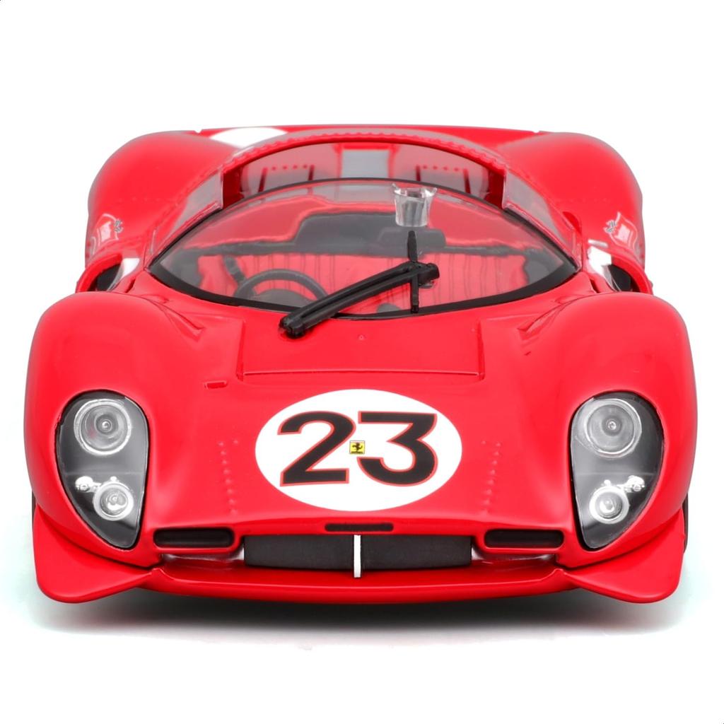 Bburago 1/24 Ferrari 330 P4 Daytona Red / Diecast Model Car (Finished Product) 18-26310