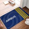 Paillasson De Pilote De Chasse Airbus Personnalisé, Antidérapant, Pour Avion D'aviation, Cuisine, Salle De Bains, Jardin, 40x60cm