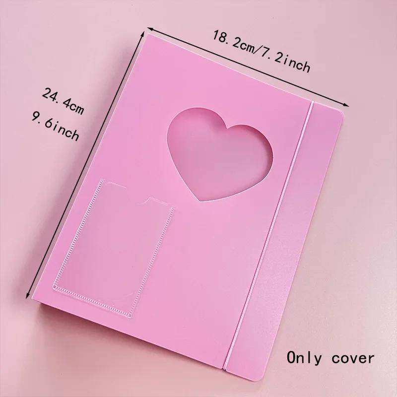 A5 Fotokortpermomslag Kpop Fotoalbum Enkel Kortperm Samlebok Løsblad Fotokortalbum Kpop Kortperm