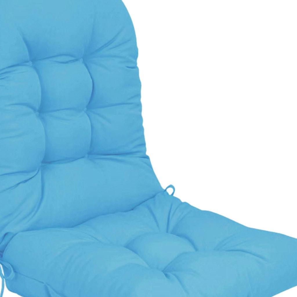 High Back Chair Cushion Waterproof with Ties Chair Pad Patio Cushion for Courtyards Balcony Outdoor Furniture Patio Garden