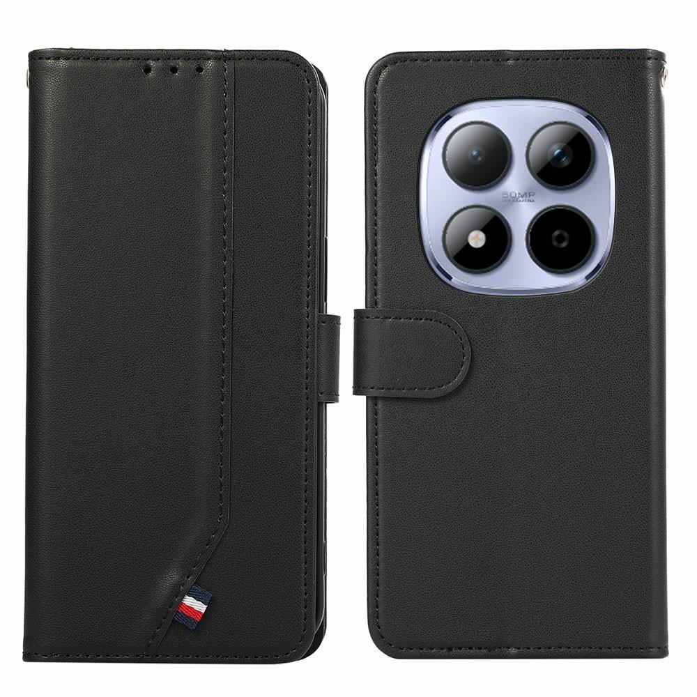 Für Xiaomi Redmi Note 15 Pro 4G (Global) Hülle RFID-Blockierung Klapp Leder Handyhülle