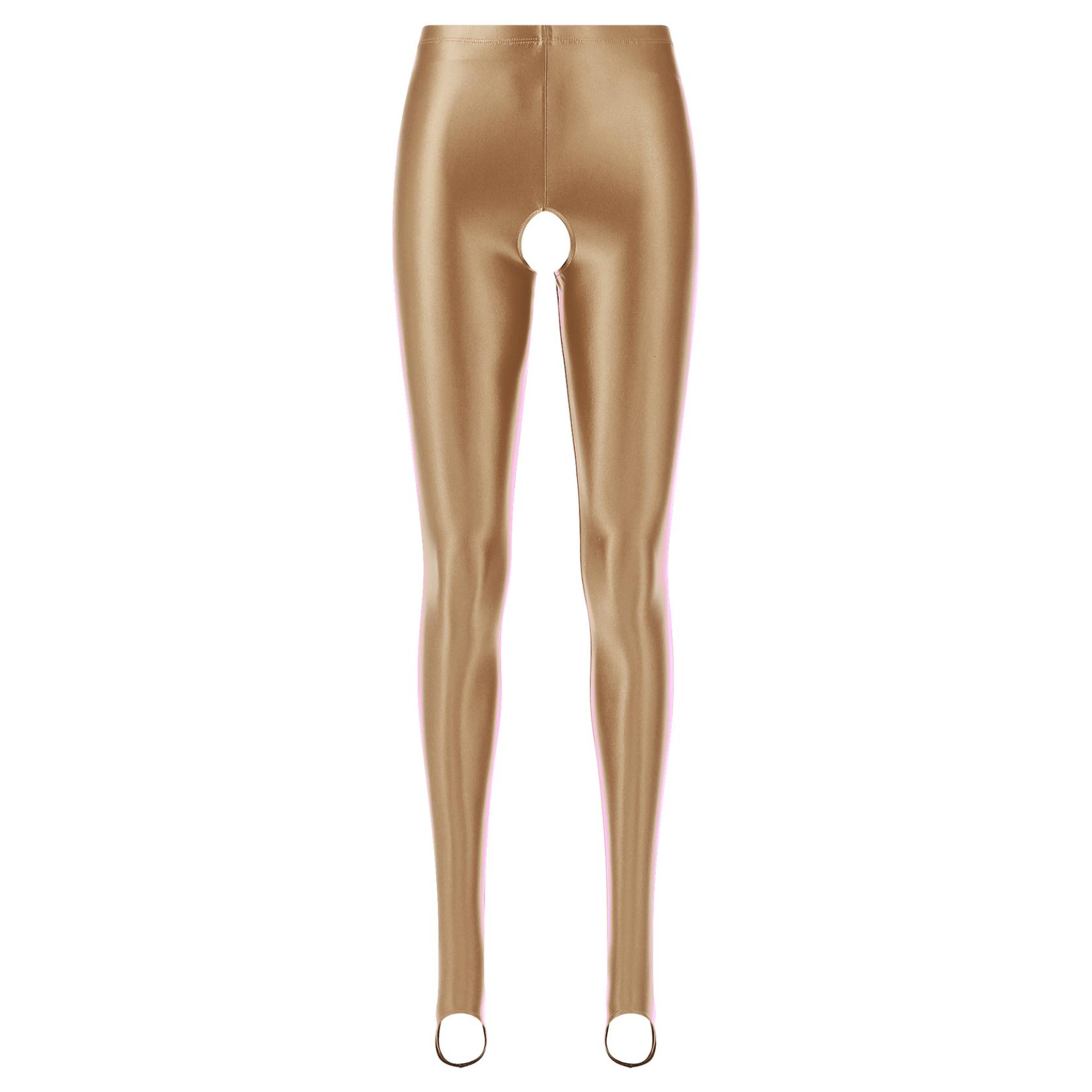 

Женские брюки с открытой промежностью, нейлоновые масляные глянцевые непрозрачные колготки, колготки с мокрым эффектом, сексуальные чулки для женщин XL