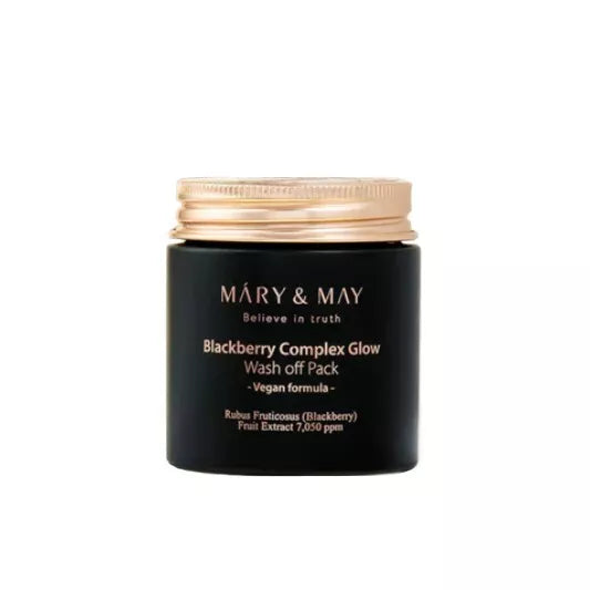 

MARY & MAY Blackberry Glow Смываемая упаковка 125 г