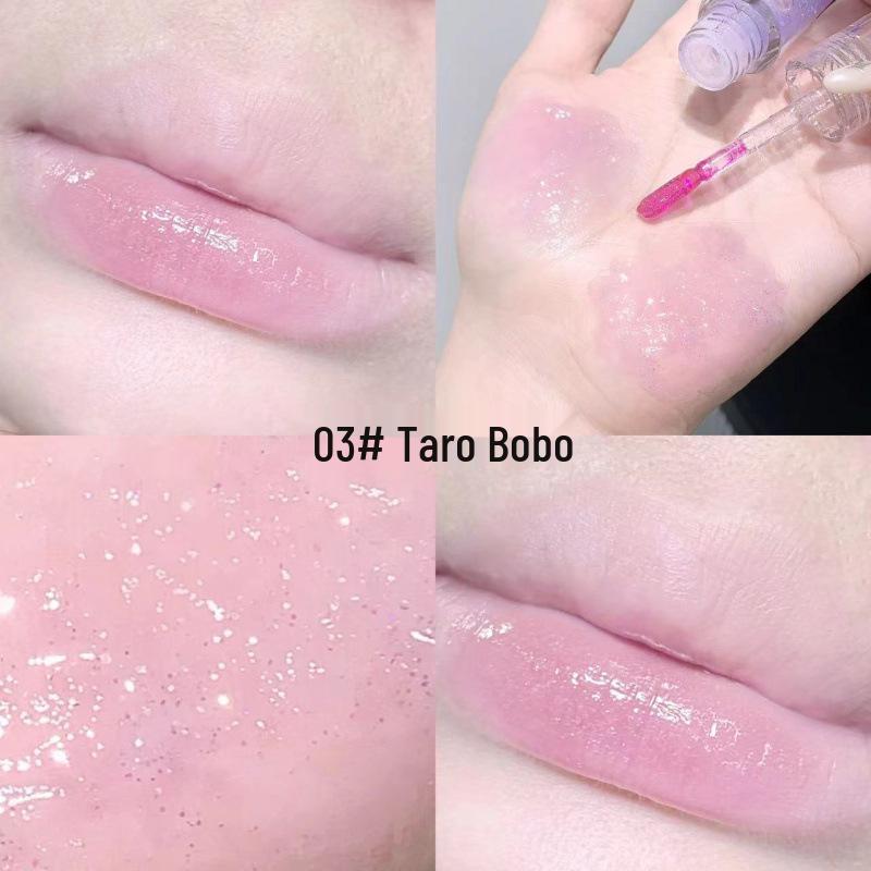 Shaqinuo Farbwechselndes Schimmer-Lipgloss-Set mit feuchtigkeitsspendendem, glänzendem Finish