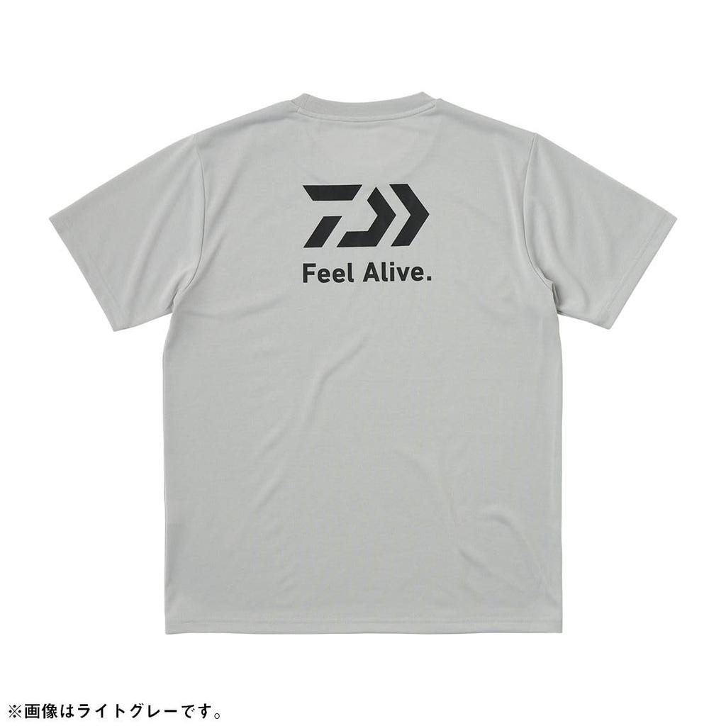 Short Sleeve Back Print White L [Daiwa] T-Shirt 25DE-8325