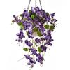 Malus Spectabilis Artificial Flower Vine Silk 60cm Fake Hanging Flower Lifelike Wall Hanging Artificial Hanging Rattan