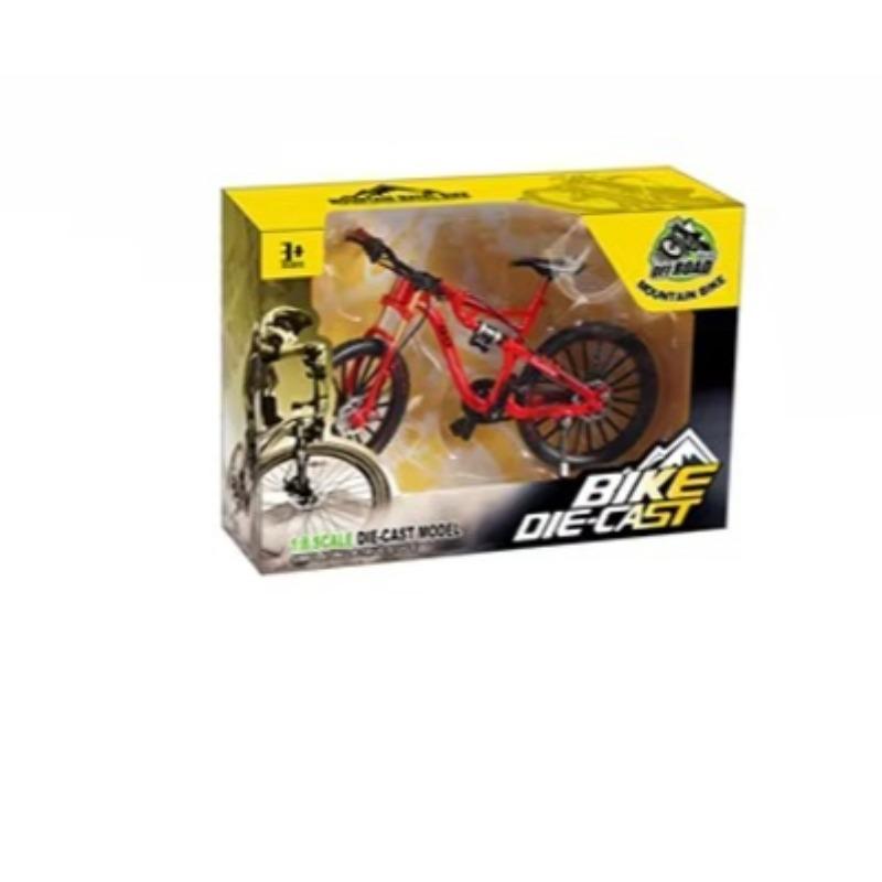 Hračka na prstové kolo v měřítku 1/8 Ozdoba na mini kolo pro domácí zdobení tlakově litého kovového modelu s figurkou Finger Skateboard
