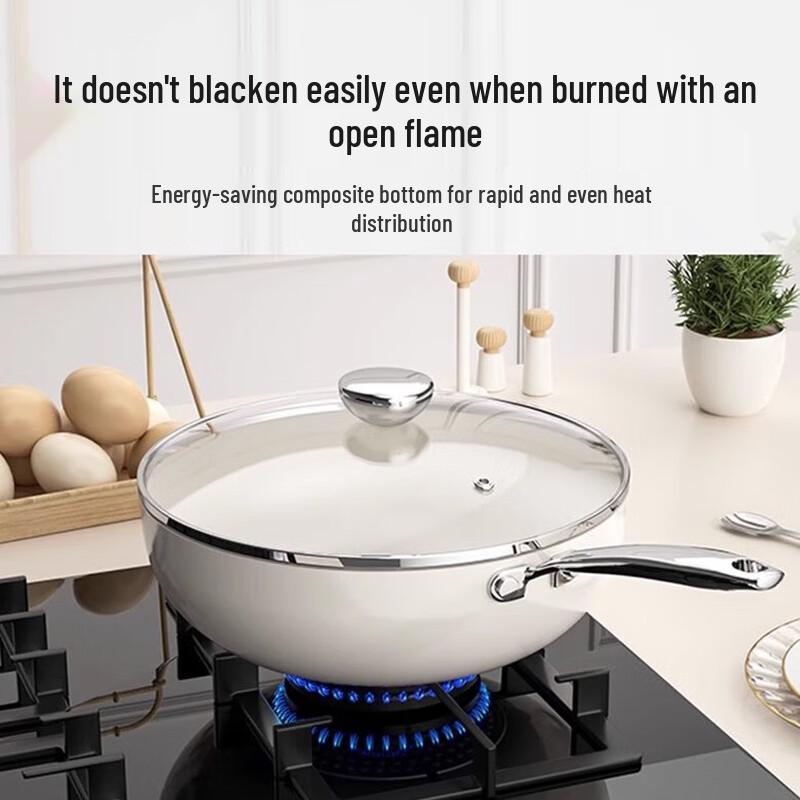 Wutuo Pebble Non-stick Fine Iron Frying Pan