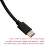 USB C to 5.5x2.1mm 5V 9V 12V 12V  20V 3A  Adjustable Voltages Cable with LED Voltmeter for Routers Camera LCD Monitors