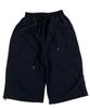 SK8ER ROCK Nylon Cargo Wide Long Half Pants Black