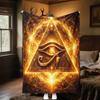 Egyptian Queen's Majesty Throw Soft Comfortable All Seasons Blanket Perfect Gift Couch Office Nap Outdoor Travel Blanket