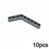 DO IT YOURSELF 6x4 Bent Liftarm Thick Curved Arm 10Pcs Moc Construction Bricks Technical Beam Works With 6629 Assembles Particles Blocks Toy