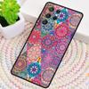 Mandala Pattern Silicone Phone Case For Samsung Galaxy note 10 pro S26 S25 S24 S23 S22 S21 Plus S25Ultra Capa Cover