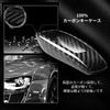 Mercedes-Benz E-Class Real Carbon Luxury Smart Key Case Key Cover W213 E200 E220d E250 E300 E400 (Black)