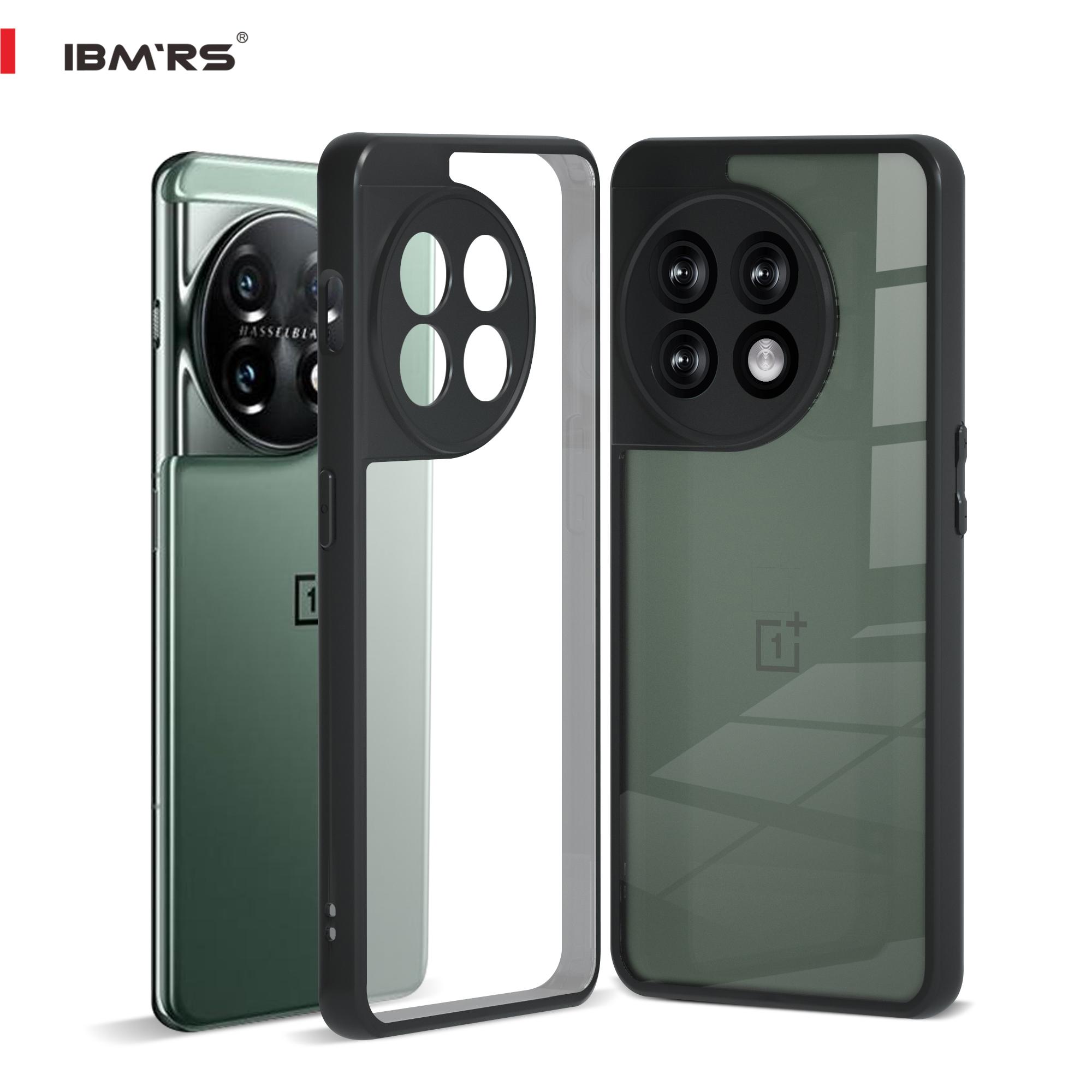 

(В комплекте ремешок на запястье)Чехол IBMRS для OnePlus 11, камуфляжный ПК, прозрачный, твердый, с мягкой рамкой из ТПУ, противоударный, с защитой от отпечатков пальцев for phone series(6.7 )