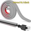 1PCS PVC Self-Adhesive Wall Cable Cover Easy Wire Management for Flooring Invisible Home Decor Cable Channel Floor Cord Organizer Decorative Concealer