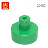 Non-Toxic 763Pcs/Lot 20482 Round 1 X 1 With Bar And Pin Block Moc Color Accessories Compatible With Brick Diy Children Toy Assembly