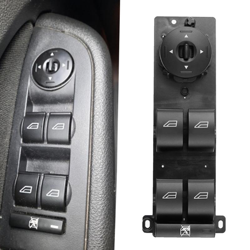Car Window Lifter Electric Power Window r Switch Control Button for  2004-2012 Mk2 Replace 3M5T14A132AG