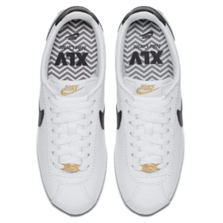New Nike Classic Cortez Premium Xlv 'White Black' Women's 903671-100