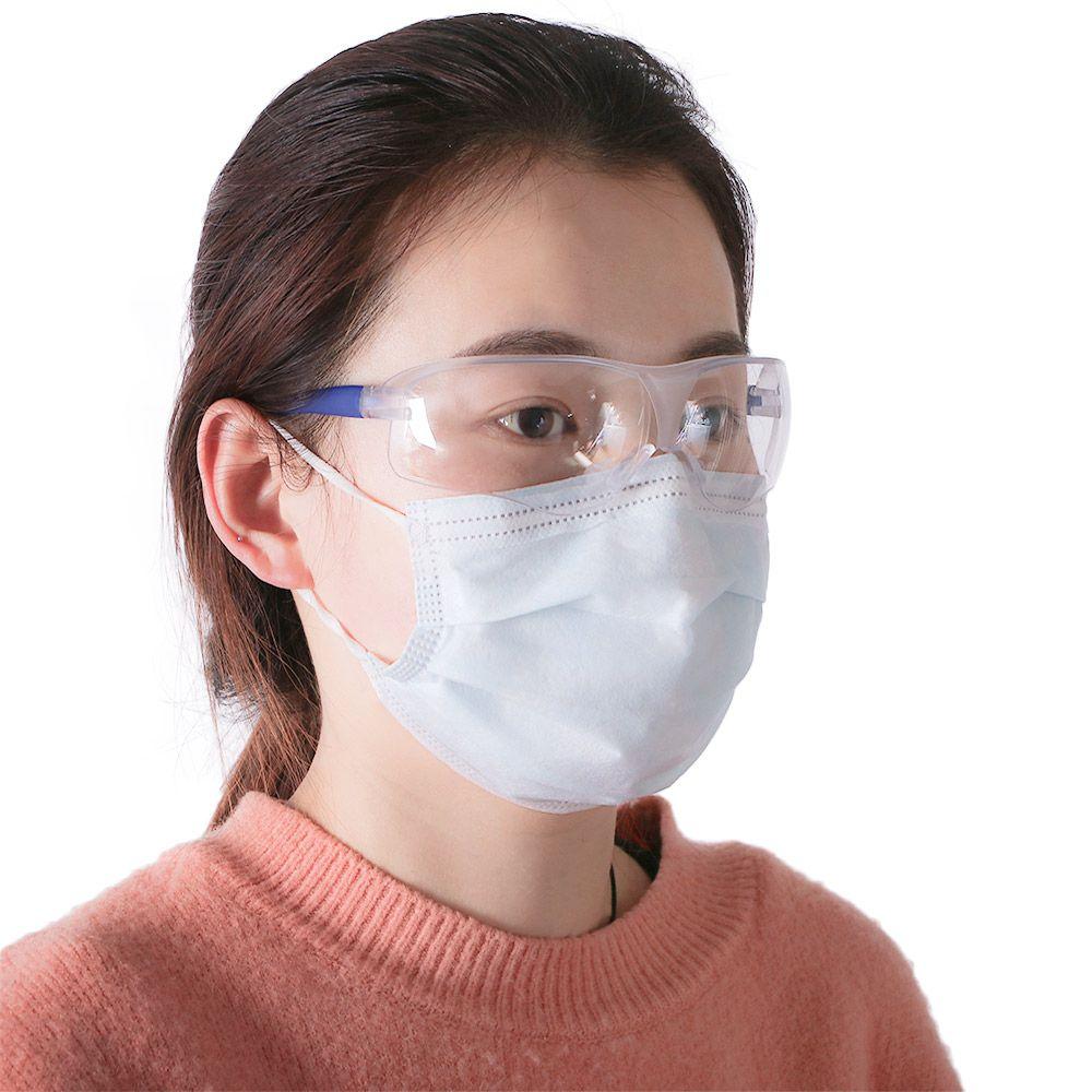 Anti-fog Factory Lab Outdoor Work Spectacles Eye Protective Glasses Safety Goggles