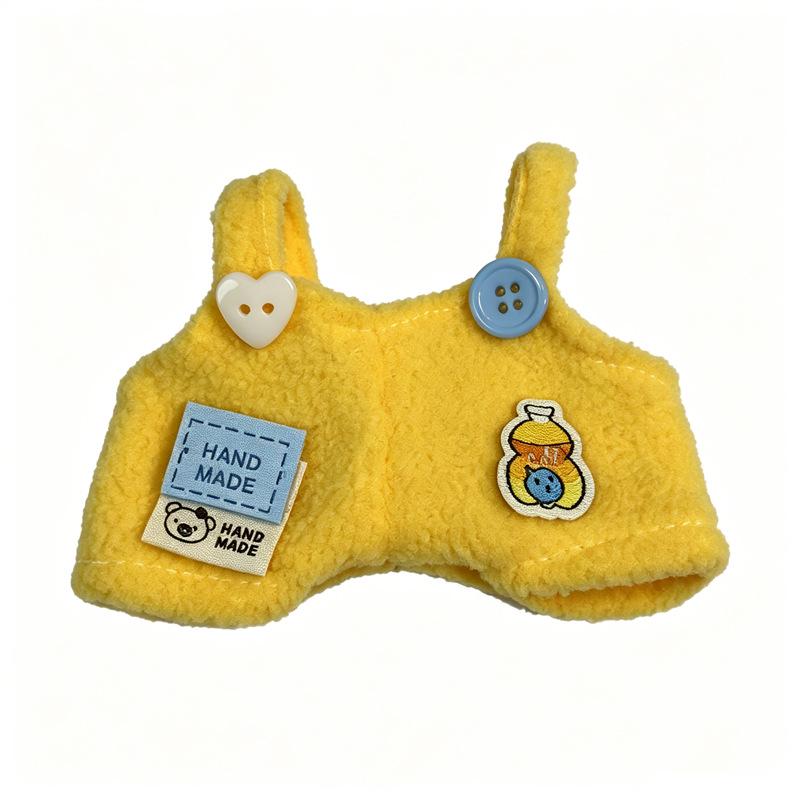 Cotton Overalls DIY Doll Clothes for Dress-up Figures and BJD Dolls