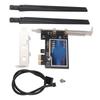 PCIE Wireless Network Card Desktop Dual Band Gigabit Network Card 1800Mbps PCIE Wireless Adapter for Desktop Computer
