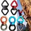 1 Stück Schaukelwirbel, 30 kN Sicherheitsdrehvorrichtung, Schaukelspinner, Karabinerwirbel, Kletterseilwirbel für Schaukel, 5 Modelle