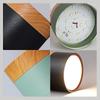 Dimmable LED Downlight 7W 10W 12W 15W 18W Surface Mounted Macaroon Ceiling Nordic Wood Grain Spotlight Lobby Living Room Bedroom