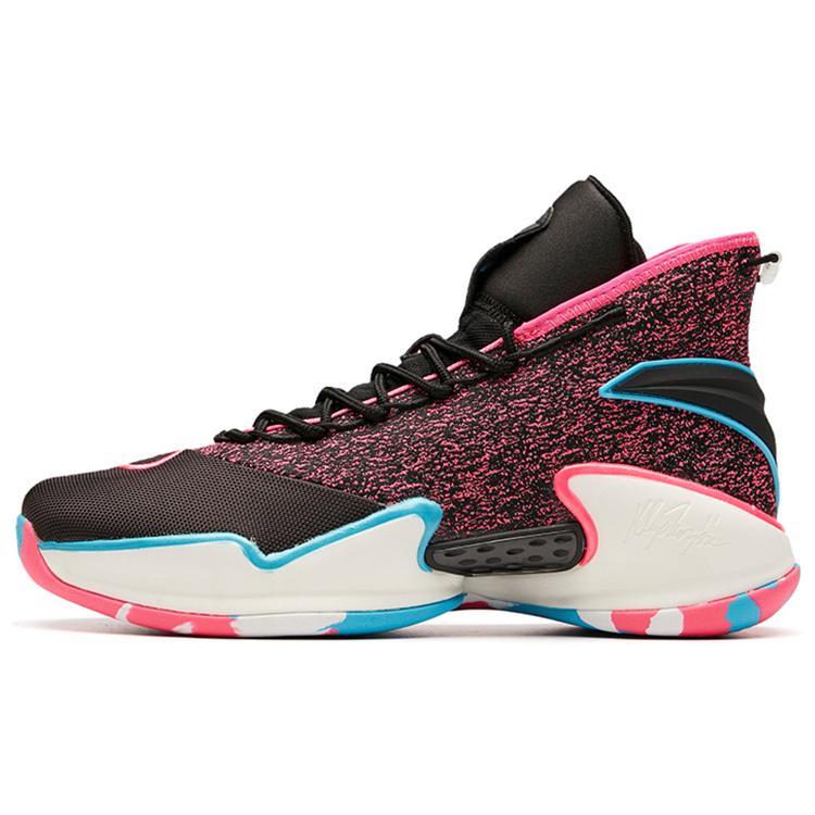 

Anta Basketball Collection High top Performance Basketball Shoes Men s Neon Pink 112011601-4 40
