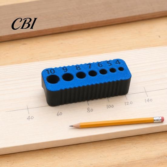 High-strength Drill Guide for Straight Holes, 4-10mm Precision Drilling Stable Clamp Tool Woodworkers, DIY Enthusiasts, Professional Craftsmen