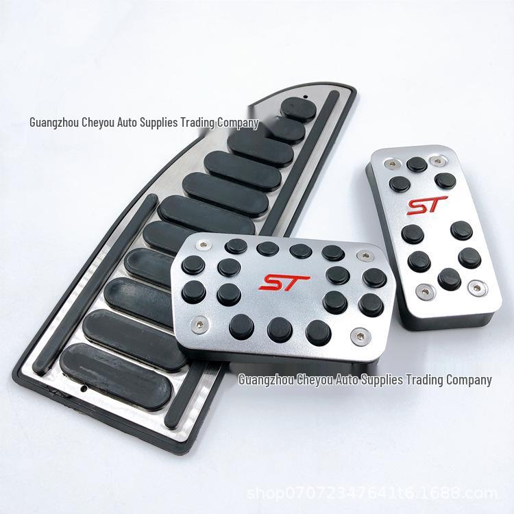 Ford Focus 2005-2013 ST Logo Aluminum Non-slip Accelerator Pedal Cover