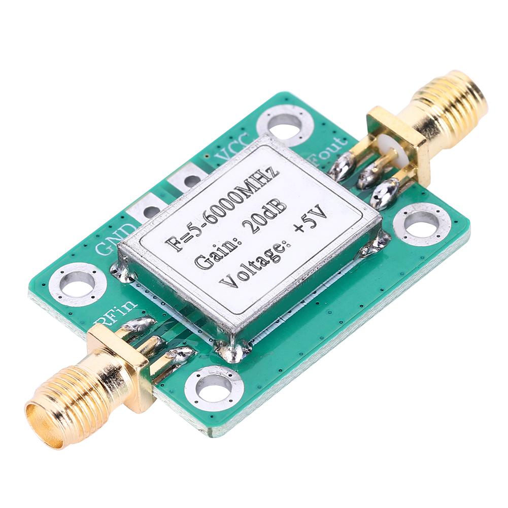 RF Signal Module Medium Power Amplifier Ultra Wideband 5M 6GHz 20dB Gain Electronic Components