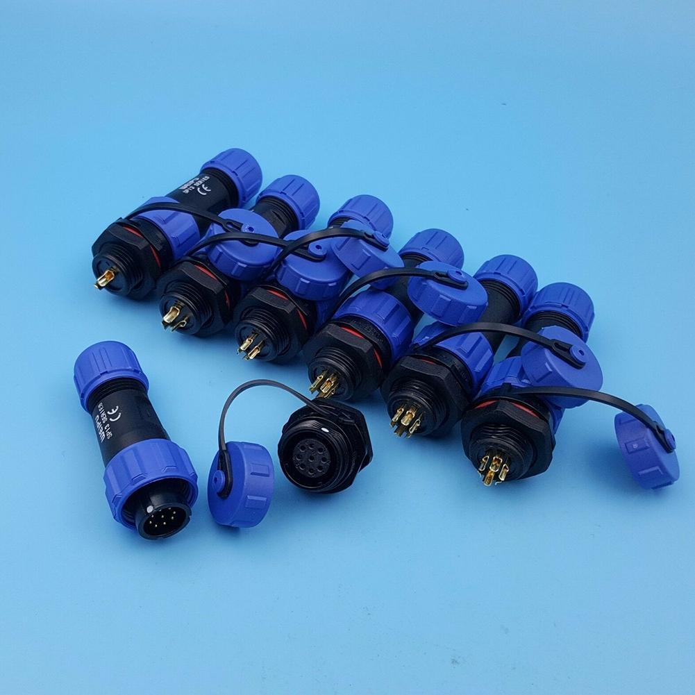 High Quality SP13 Panel Mount Connector IP68 Waterproof 2/3/4/5/6/7 Pin