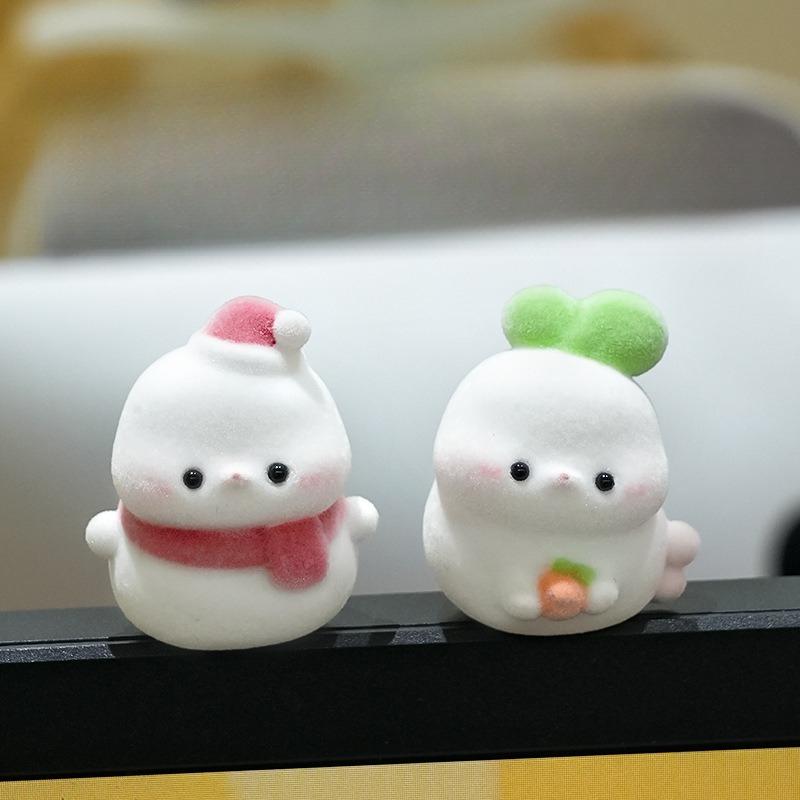 Cute Dachshund Sausage Dog Monitor Decor Funny Duck Bunny Desk Ornaments Kawaii Computer Edge Figurines for Office Home New 2026