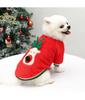 Christmas Dog Clothes Pet Clothes for Small Medium Dogs Winter Warm Elk Santa Claus Dog Cat Coat Hoodies Dogs Christmas Clothing