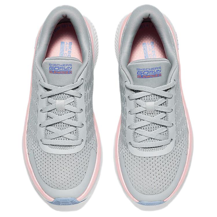 Skechers Go Series Soft Comfortable Slip-Resistant Durable Low-Top Casual City Commuting Running Shoes Women Sneaker Gray 129008-GYPK