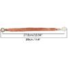 5*Automotive Copper Braided Cable Engine Ground Strap Universal For Cars Trucks
