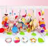 Gute Qualität Neugeborenen Baby Rasseln Plüsch Kinderwagen Cartoon Tier Spielzeug Baby Mobiles Hängende Glocke Pädagogisches Babyspielzeug 0-24 Monate