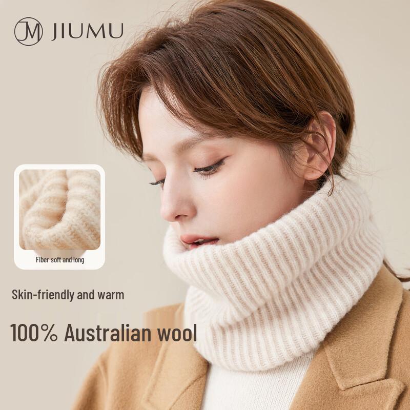 

JIUMU Women s Pure Wool Neck Warmer