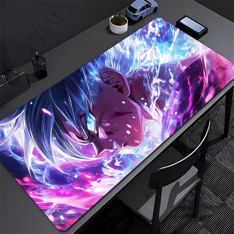 Mauspad Groß Dragon Ball Gamer Tastaturmatte Pads Gaming Schreibtischschutz Laptops Mauspads Schreibtischmatte PC Teppich HD Anime Mauspads