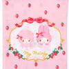 Sanrio My Melody Gusseted Drawstring Bag S (Strawberry) 733938