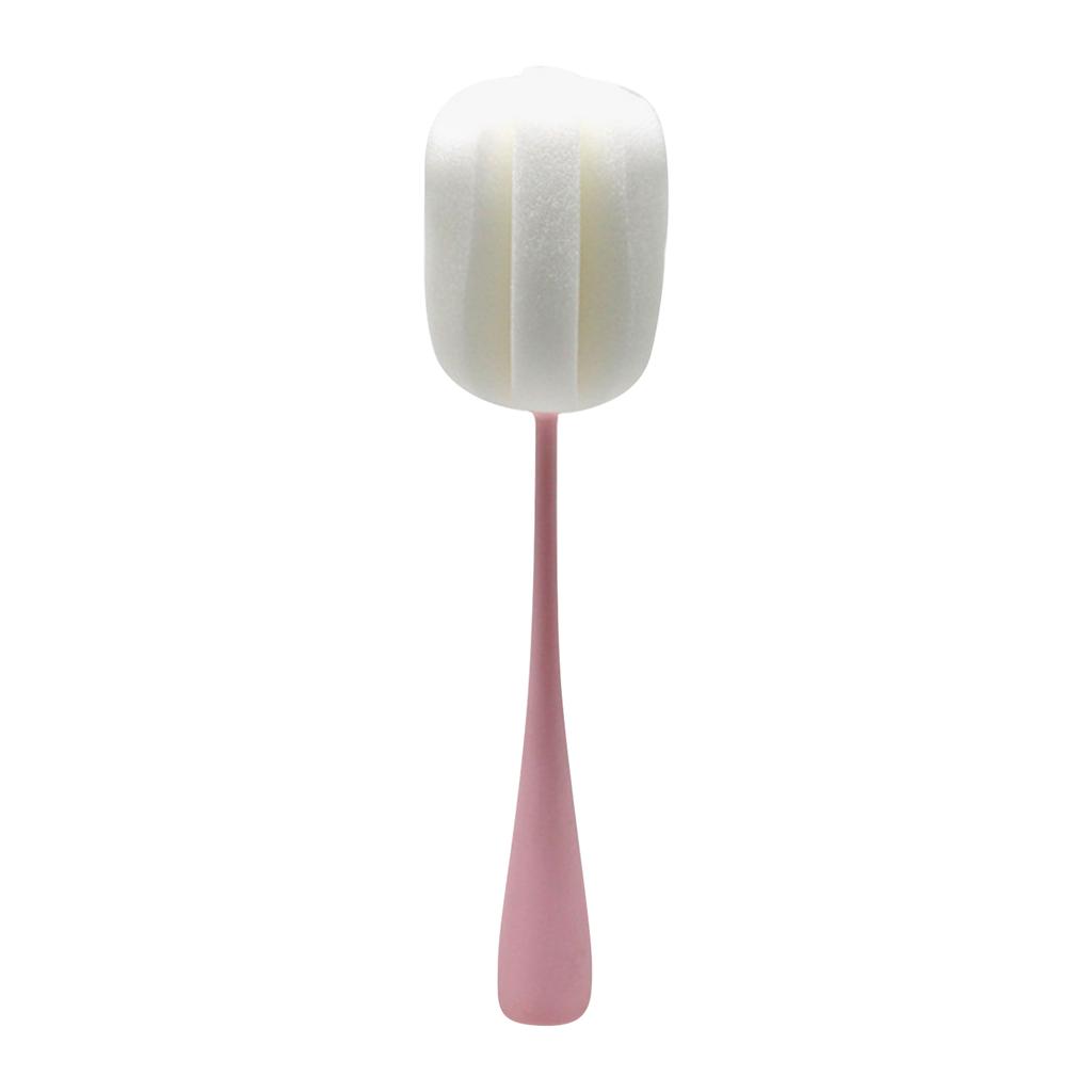 Bottle Brush Sponge Cup Brush Detachable Brush Long Handle Water Bottle Cleaner Brush For Baby Bottles Vacuum Cup